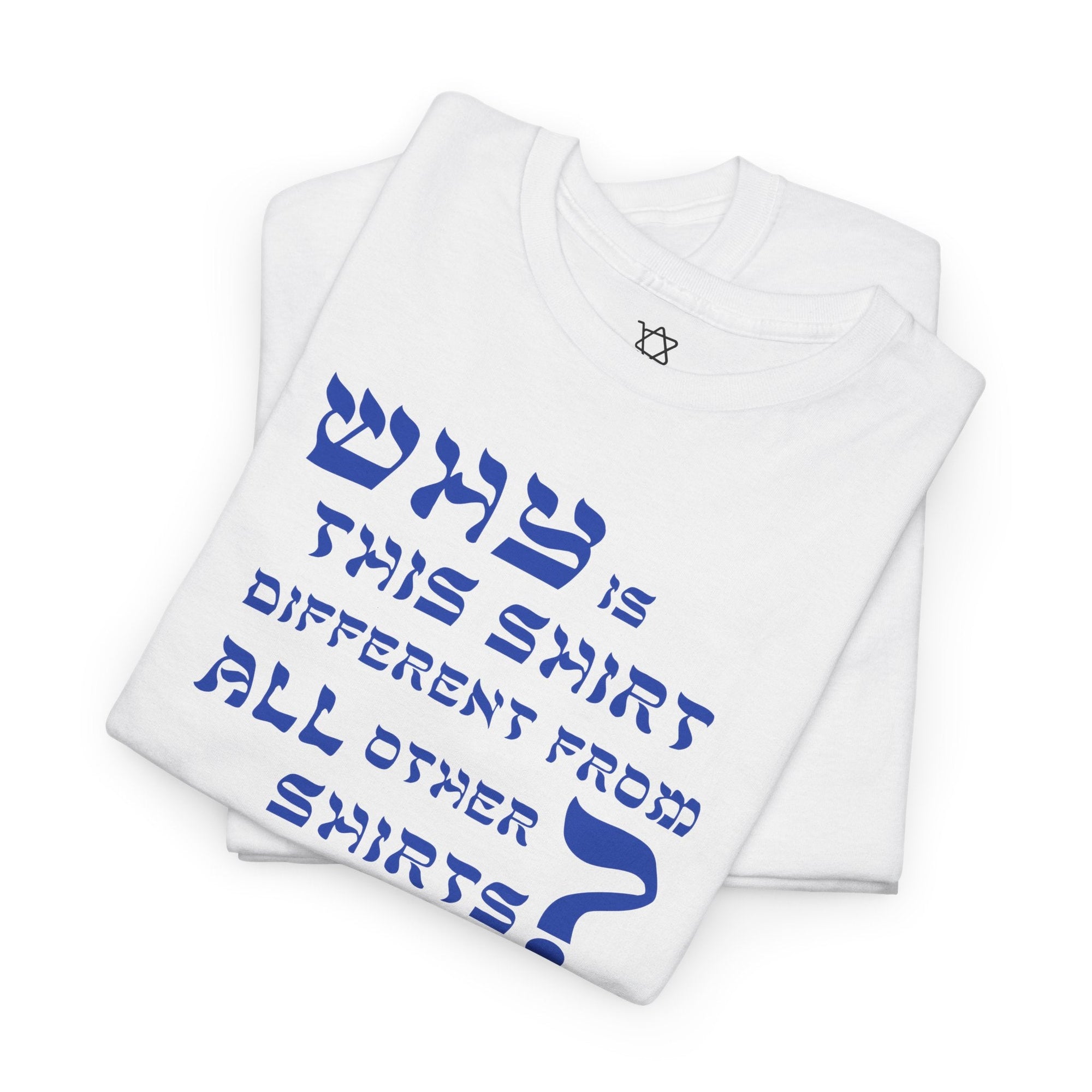 Why is This Shirt Different Passover T-Shirt - Shop Israel