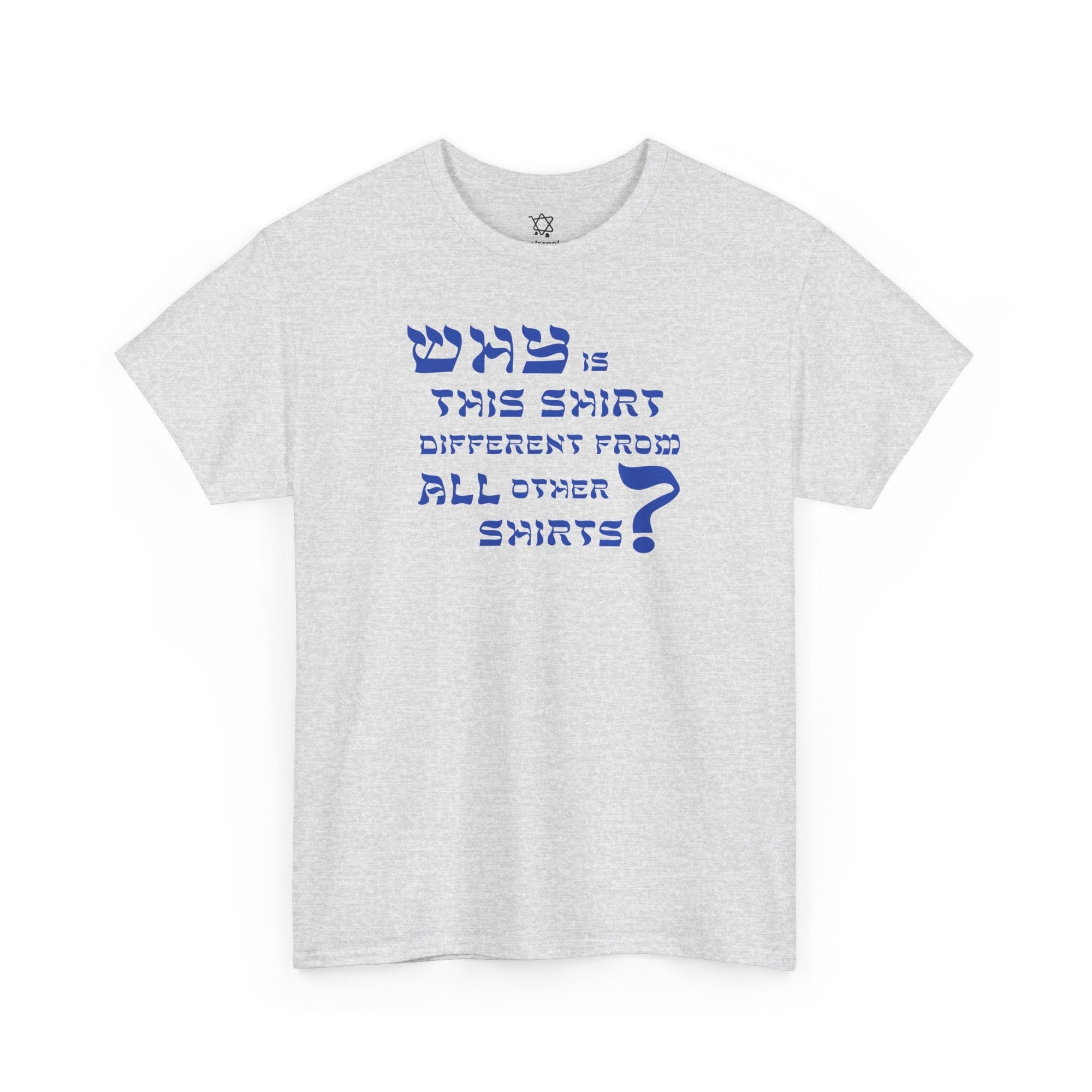 Why is This Shirt Different Passover T-Shirt - Shop Israel