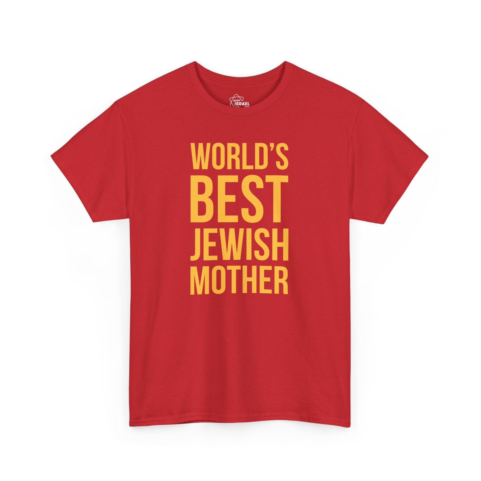 World&#39;s Best Mom Cotton Tee - Shop Israel