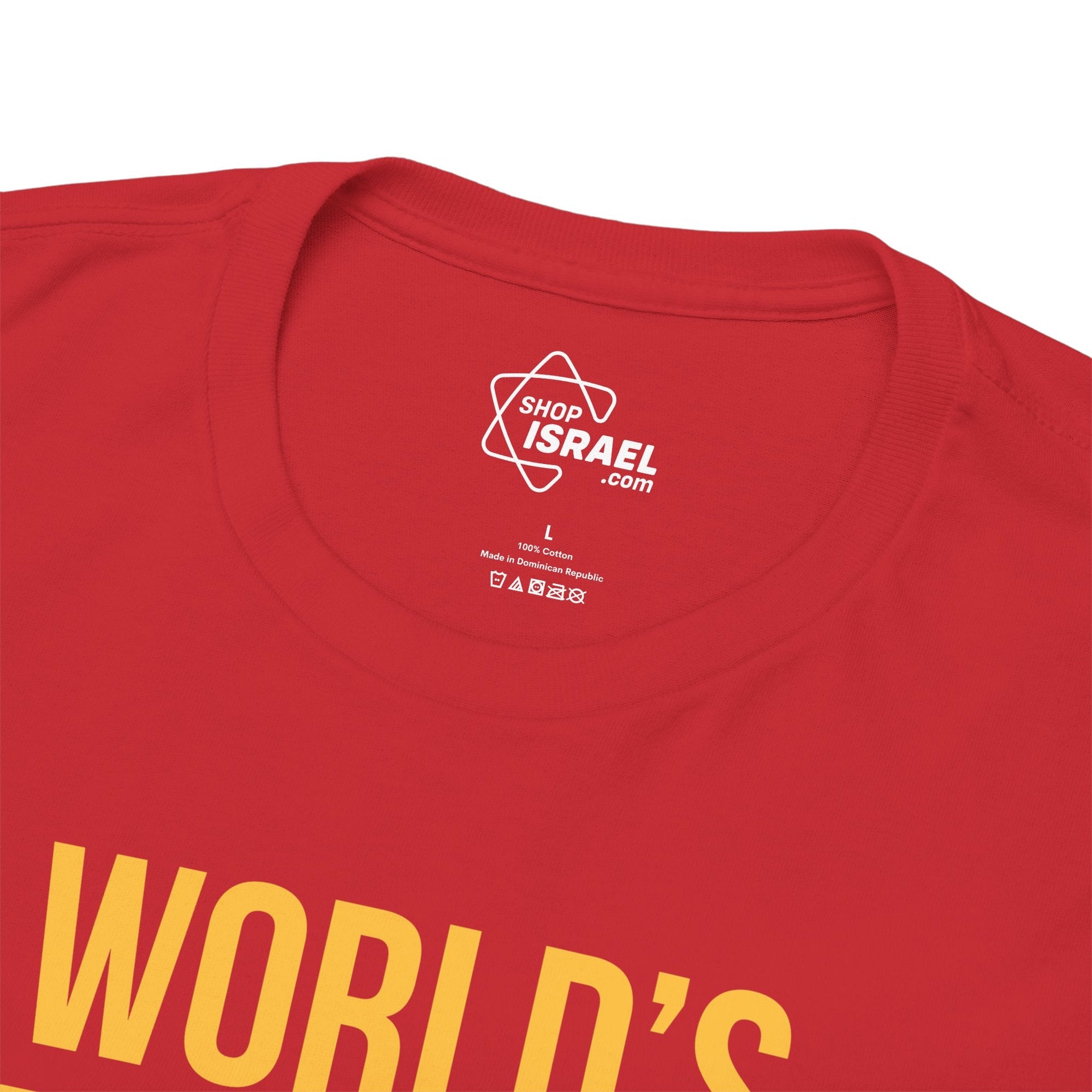 World&#39;s Best Mom Cotton Tee - Shop Israel