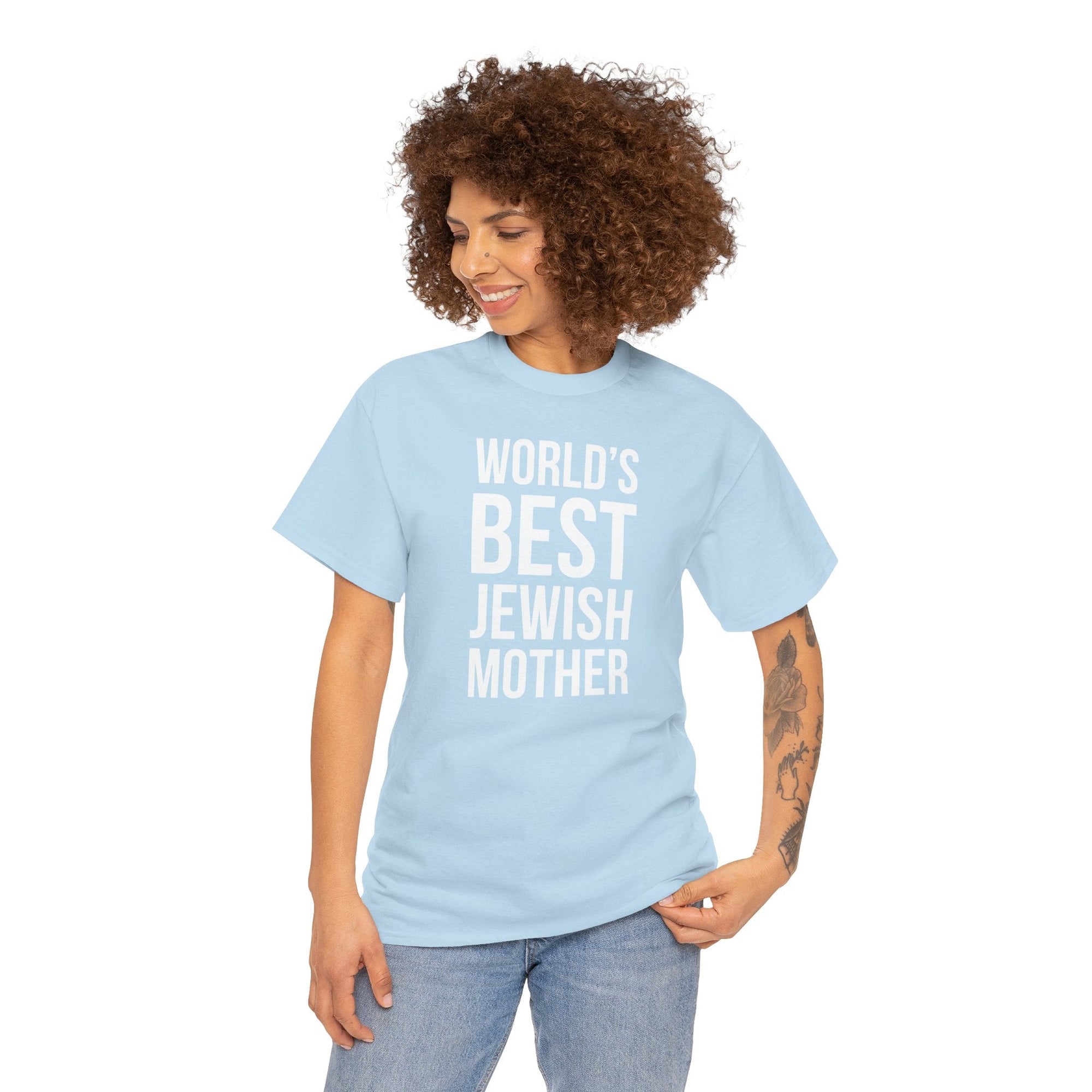 World&#39;s Best Mom Cotton Tee - Shop Israel