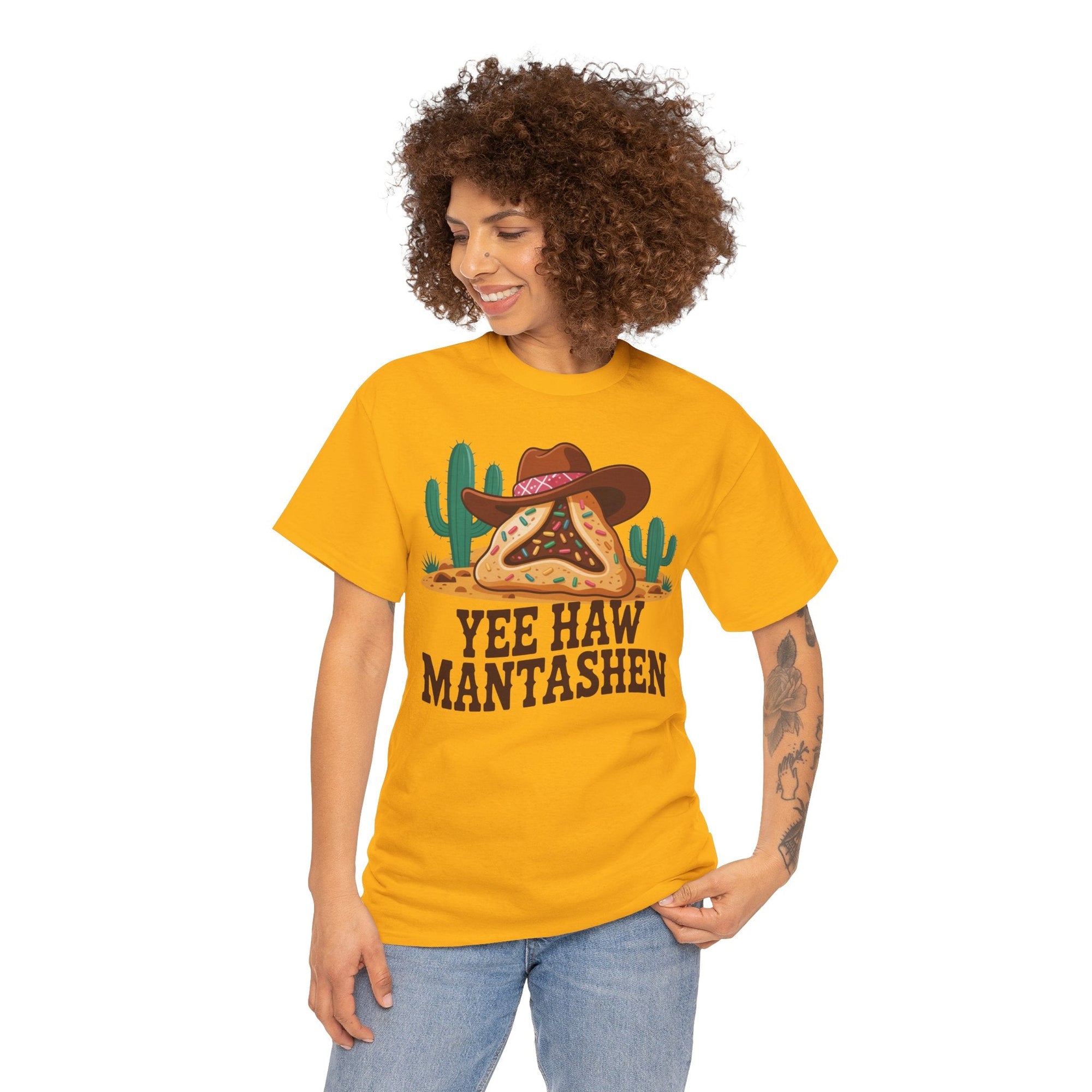 Yee Haw Mantashen T-Shirt - Shop Israel