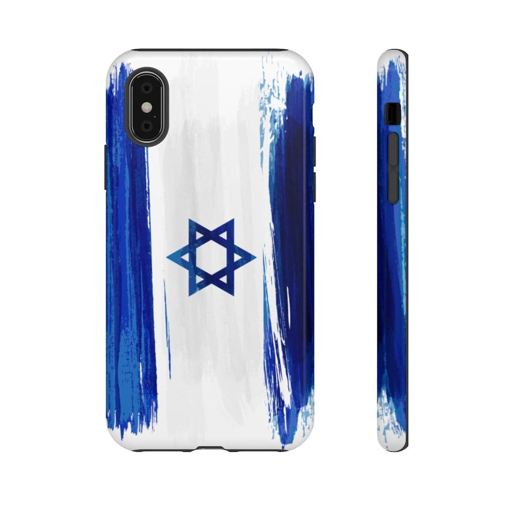 Israeli Flag Durable Phone Case