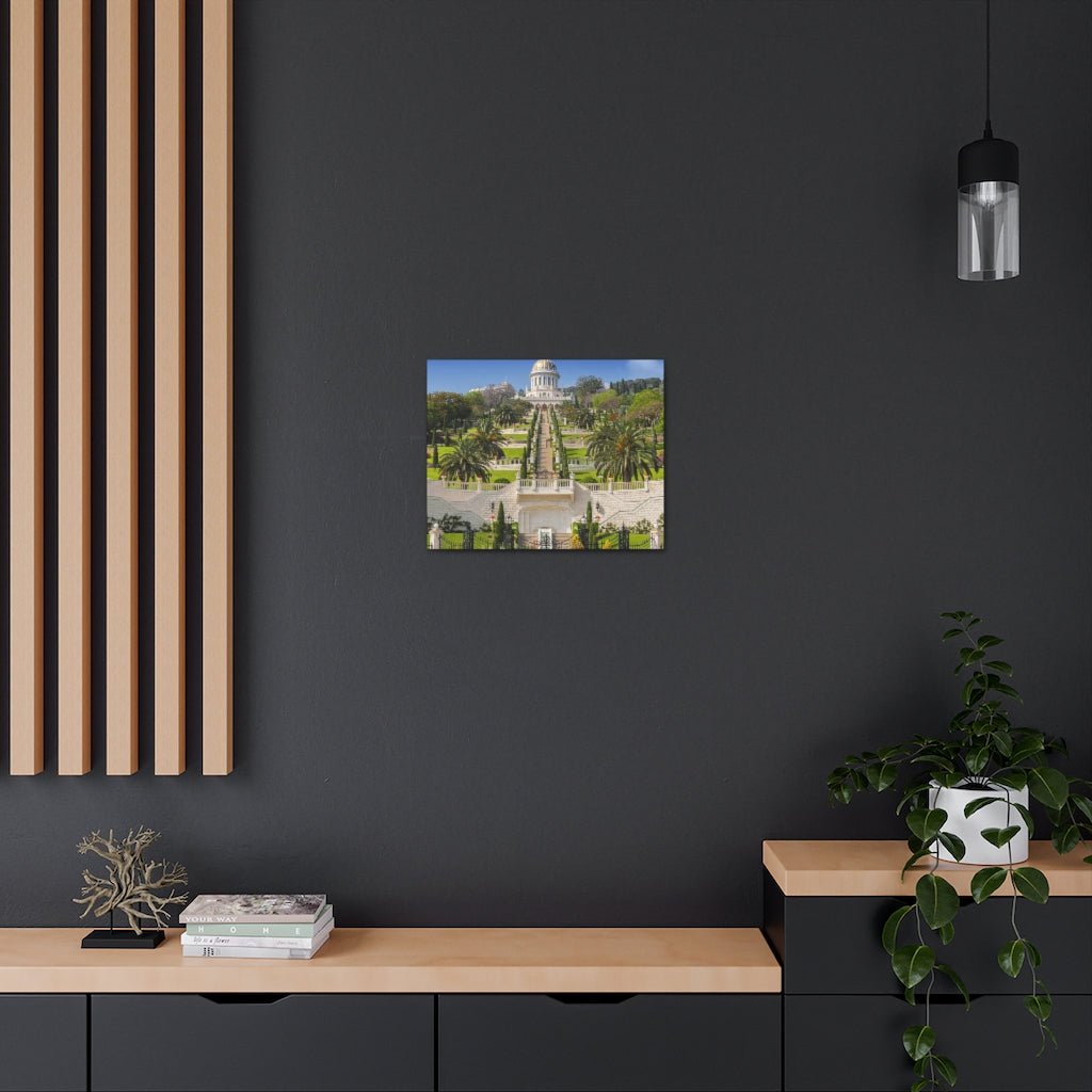 Bahai Gardens Premium Canvas - Shop Israel