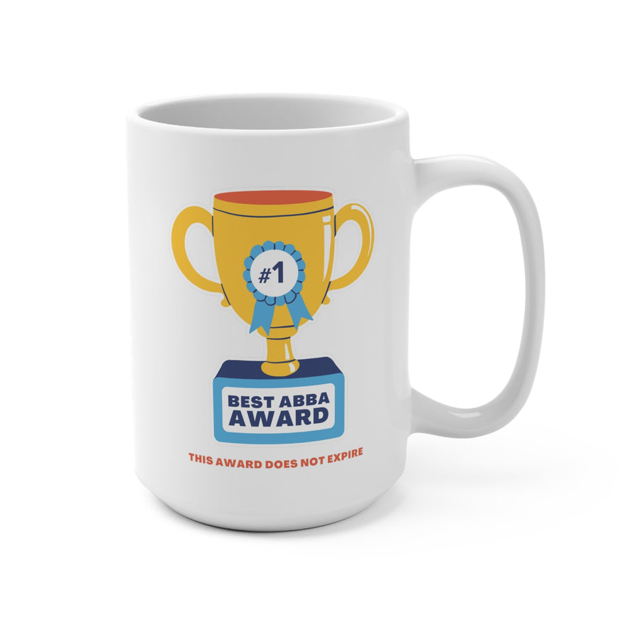 Best Abba Award Mug - Shop Israel