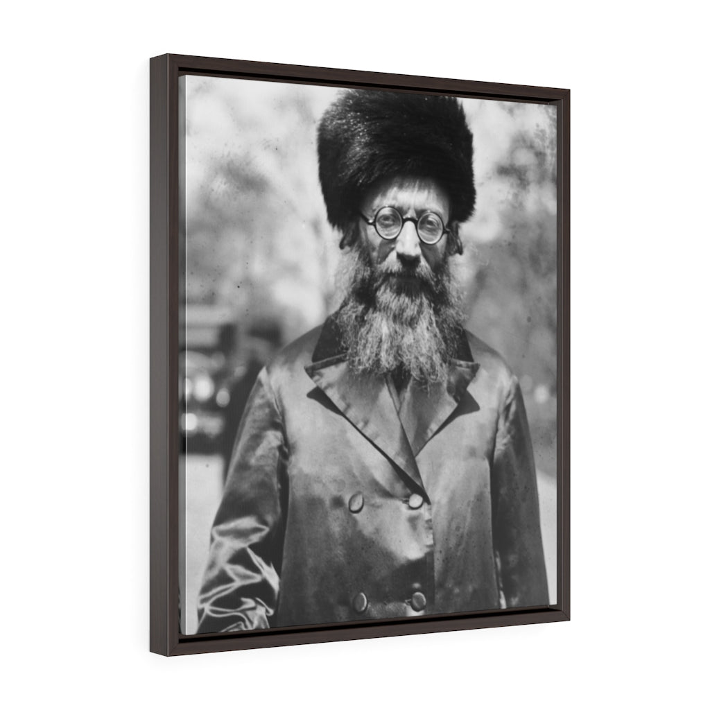 Harav Kook Framed Canvas - Shop Israel