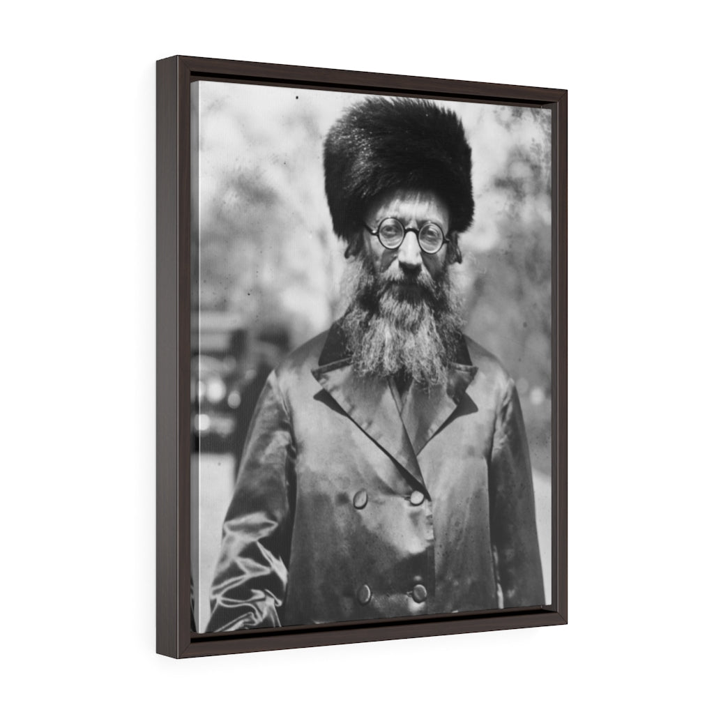 Harav Kook Framed Canvas - Shop Israel