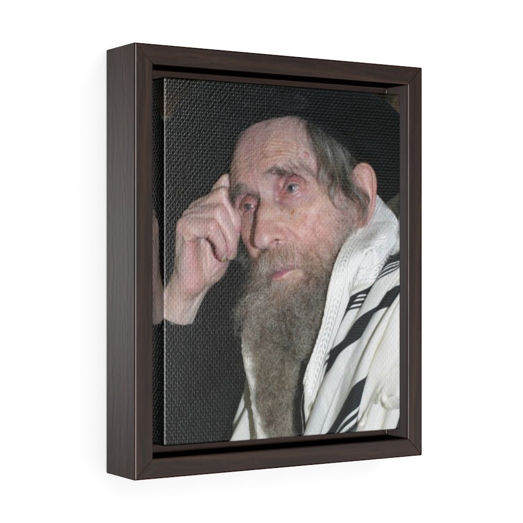 Harav Shteinman Framed Canvas - Shop Israel