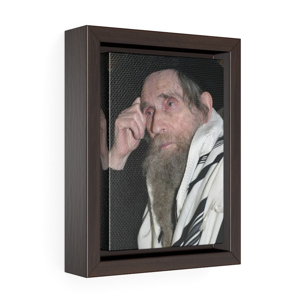 Harav Shteinman Framed Canvas - Shop Israel