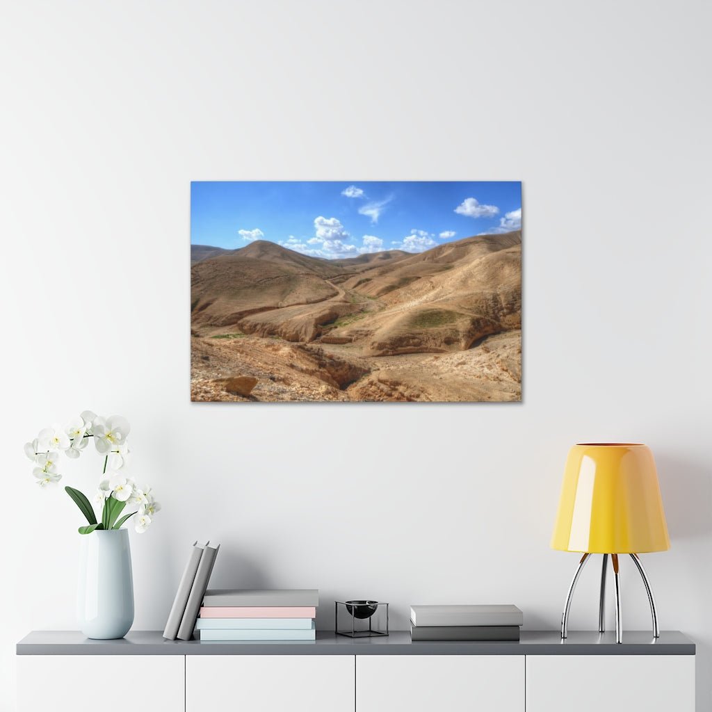 Judaean Desert Premium Canvas - Shop Israel