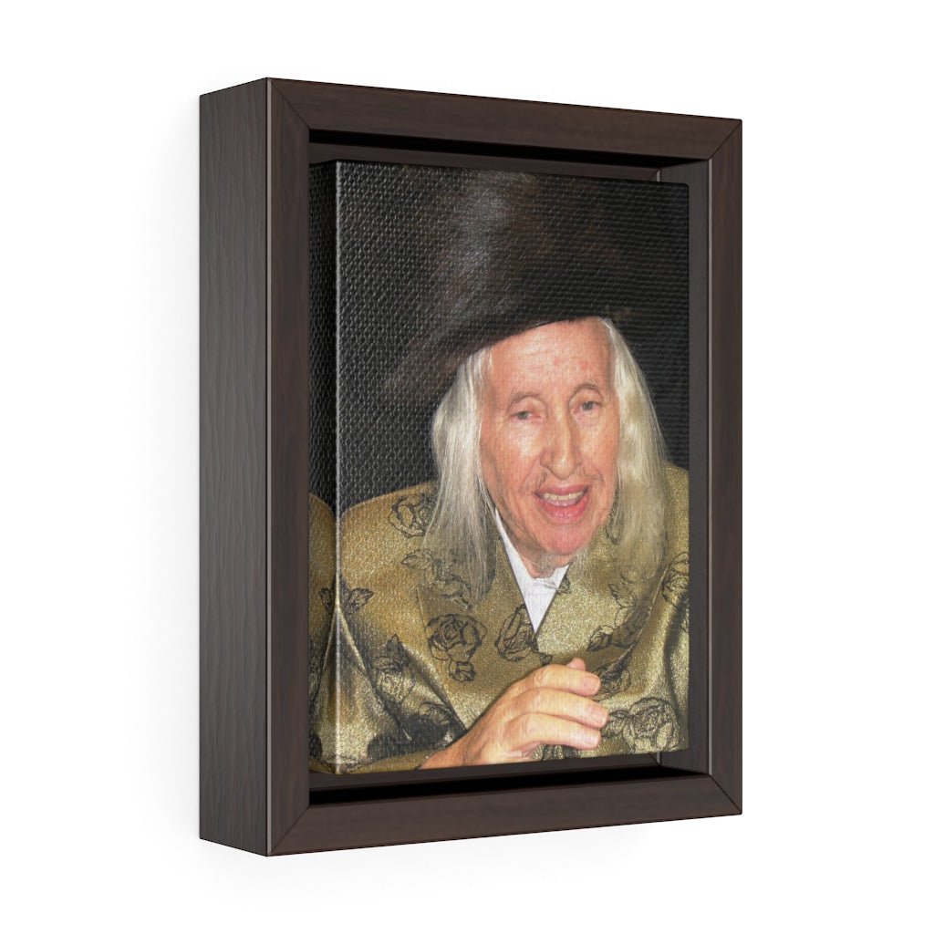 Kaliver Rebbe Framed Canvas - Shop Israel