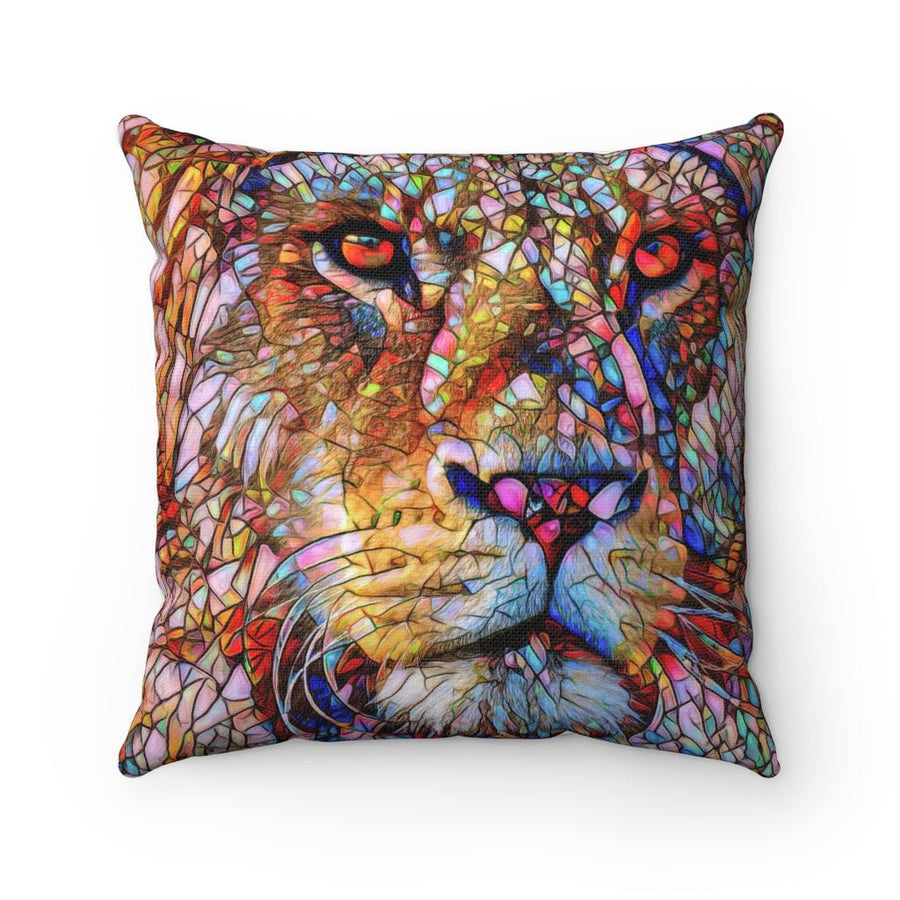 Lion in Zion Square Pillow - Shop Israel
