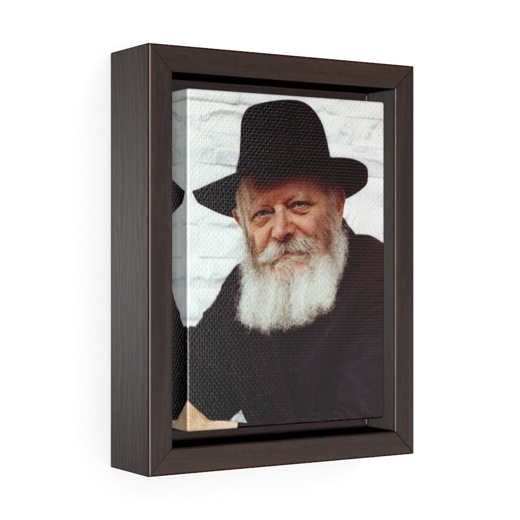 Lubavitcher Rebbe Framed Canvas - Shop Israel