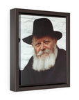 Lubavitcher Rebbe gedolim picture on canvas, a timeless Judaica piece - Shop Israel