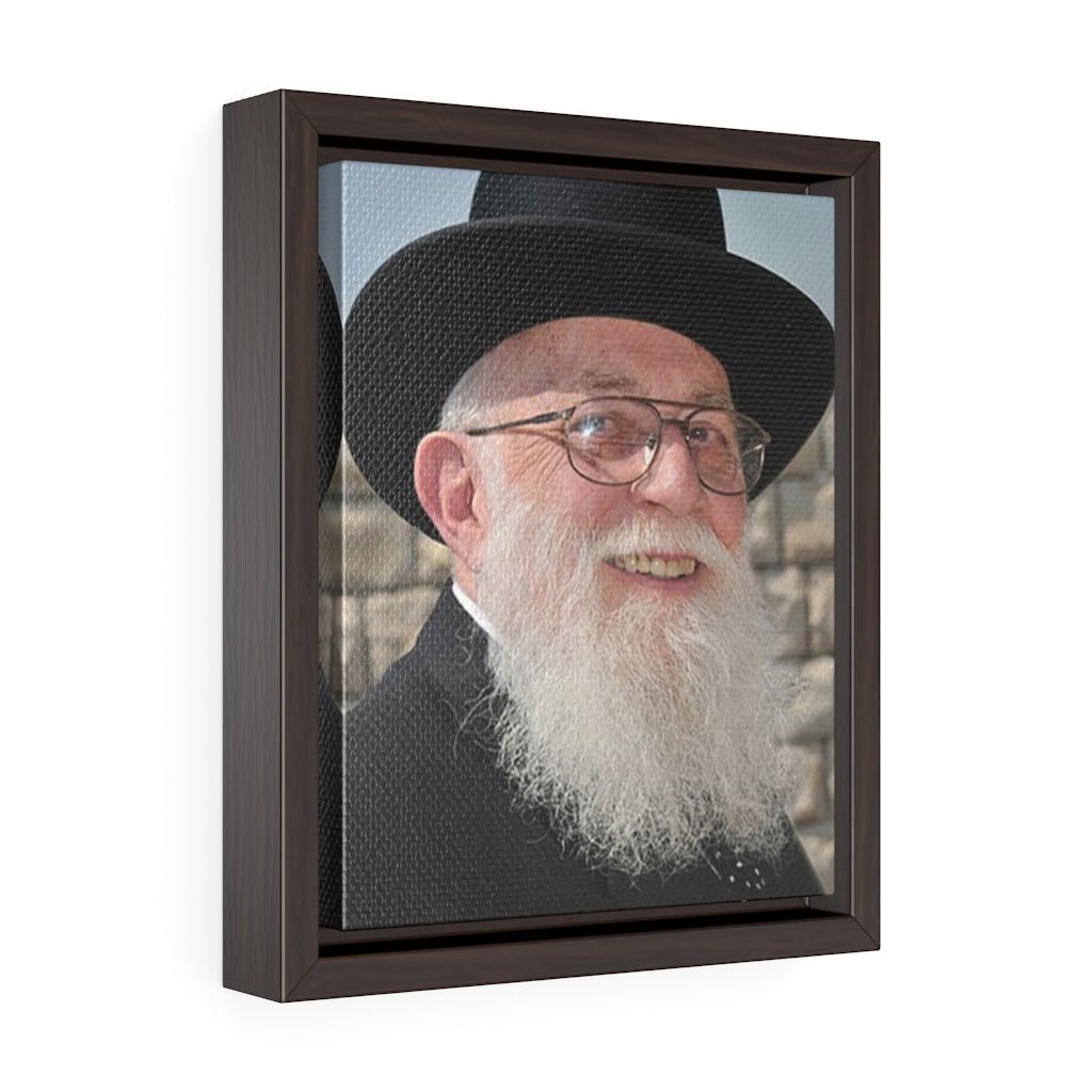 Rabbi Noach Weinberg Framed Canvas - Shop Israel