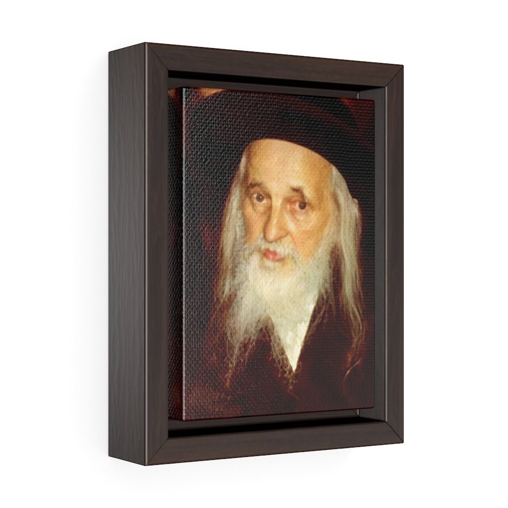 Reb Yoel Framed Canvas - Shop Israel