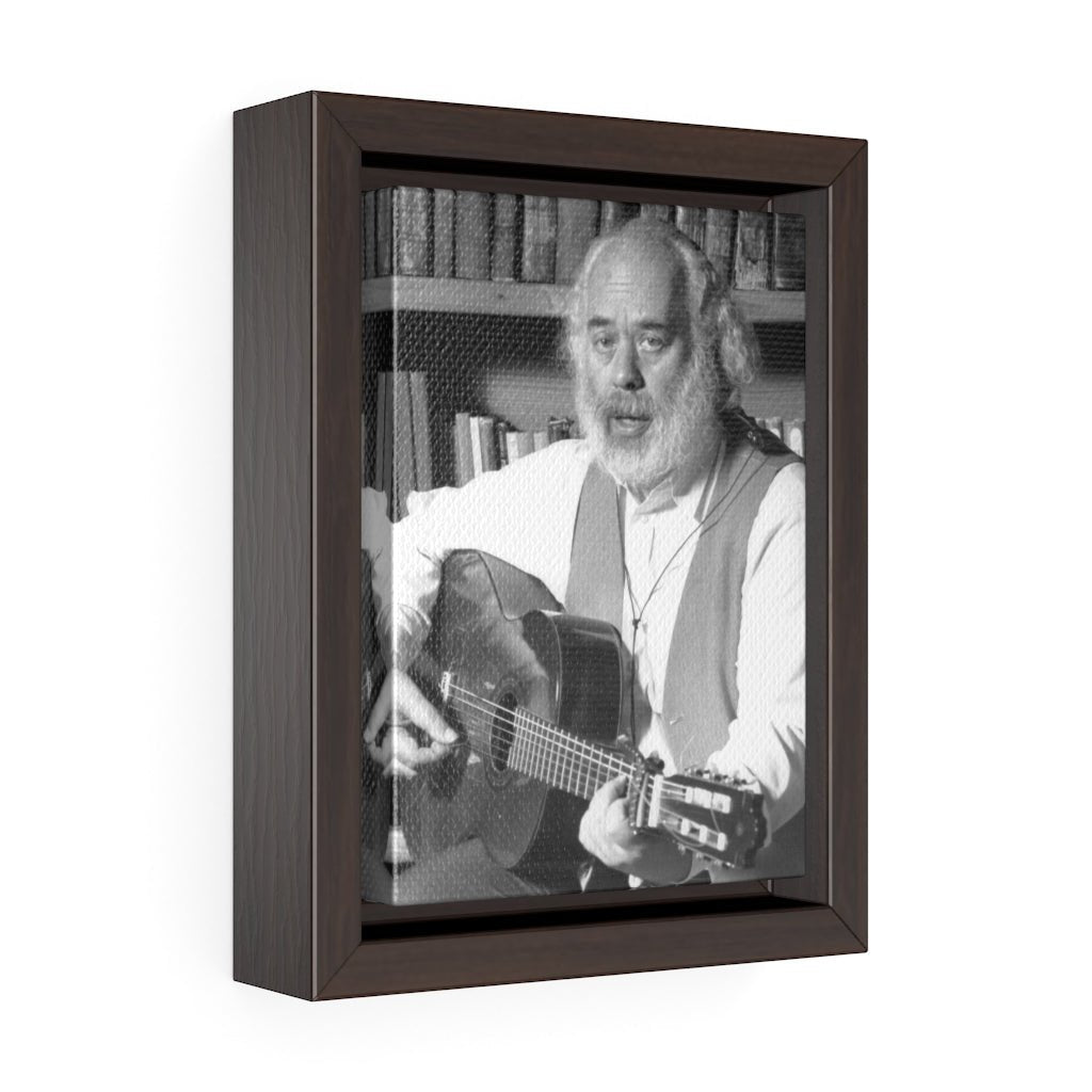 Shlomo Carlebach portrait on canvas, honoring his legacy of Jewish song - Shop Israel