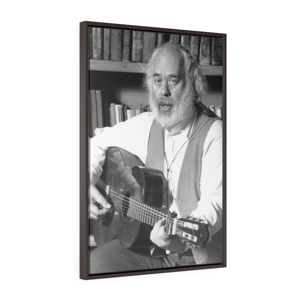 Shlomo Carlebach Framed Canvas - Shop Israel