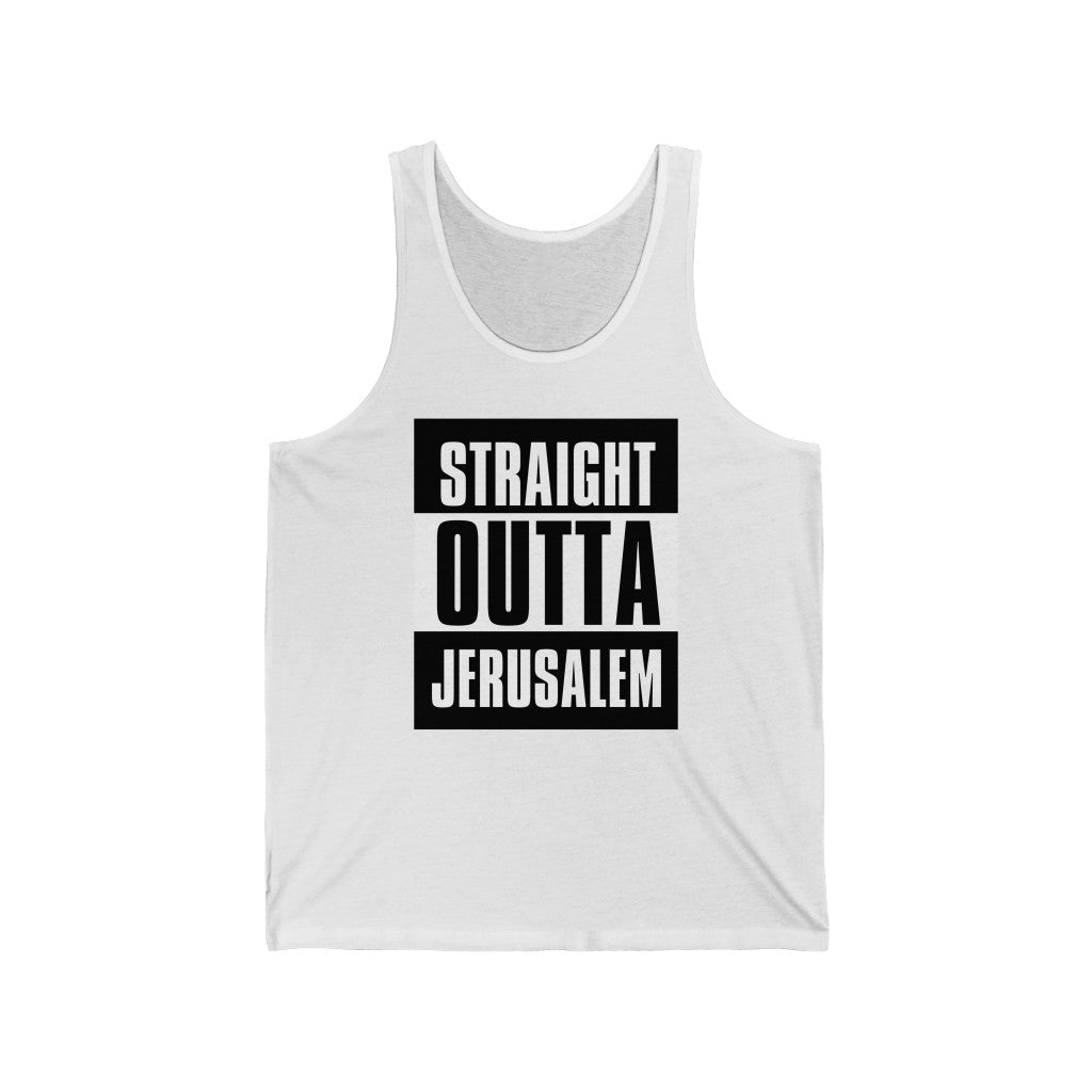 Straight Outta Jerusalem Tank Top - Shop Israel