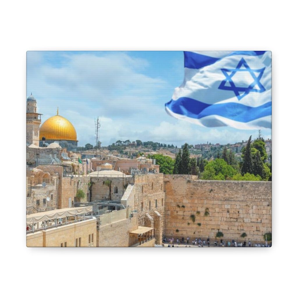 Temple Mount Premium Canvas - Shop Israel