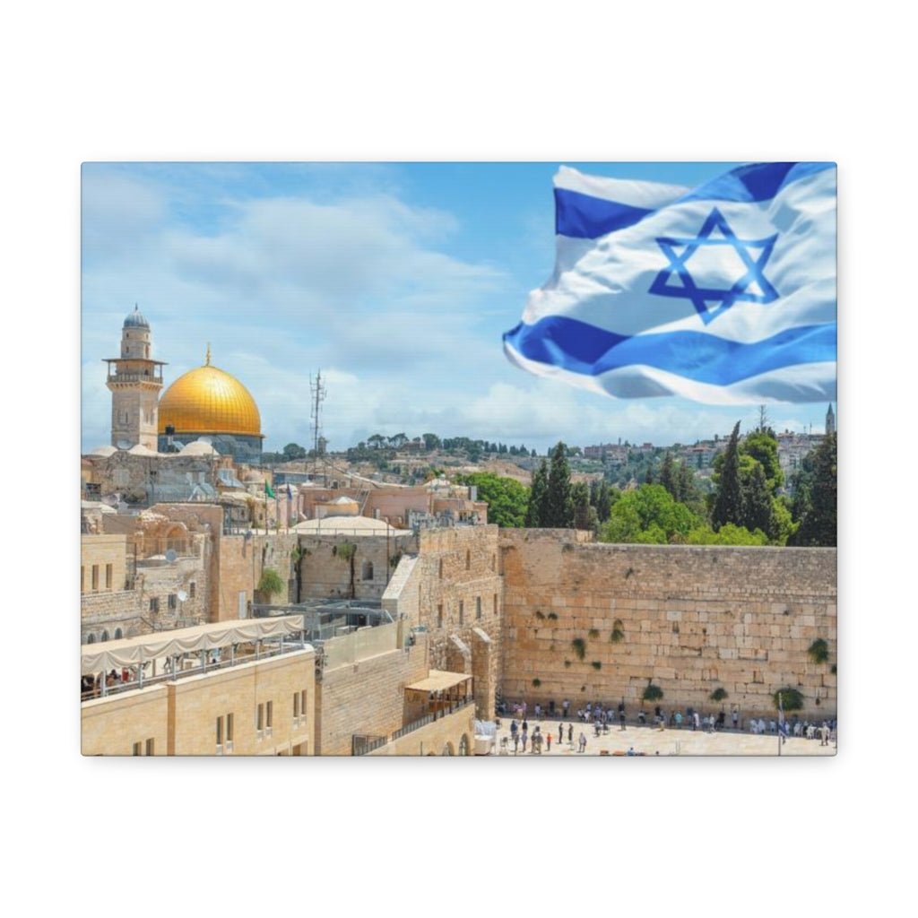 Temple Mount Premium Canvas - Shop Israel