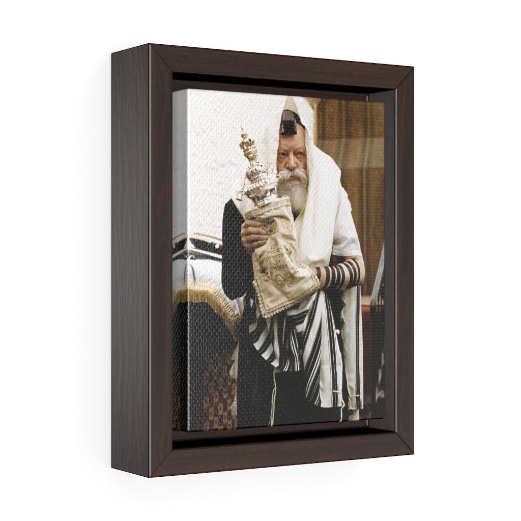 The Rebbe's Torah Framed Canvas - Shop Israel